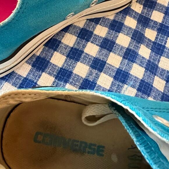 CONVERSE ALL STAR, women\'s size 5 1/2, Aqua blue